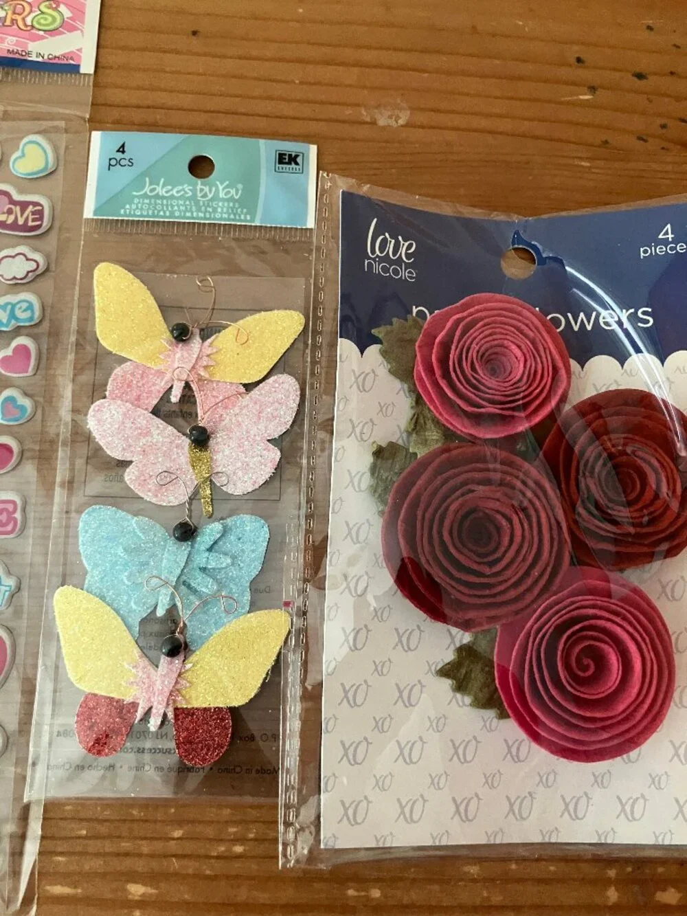 Craft stickers packs